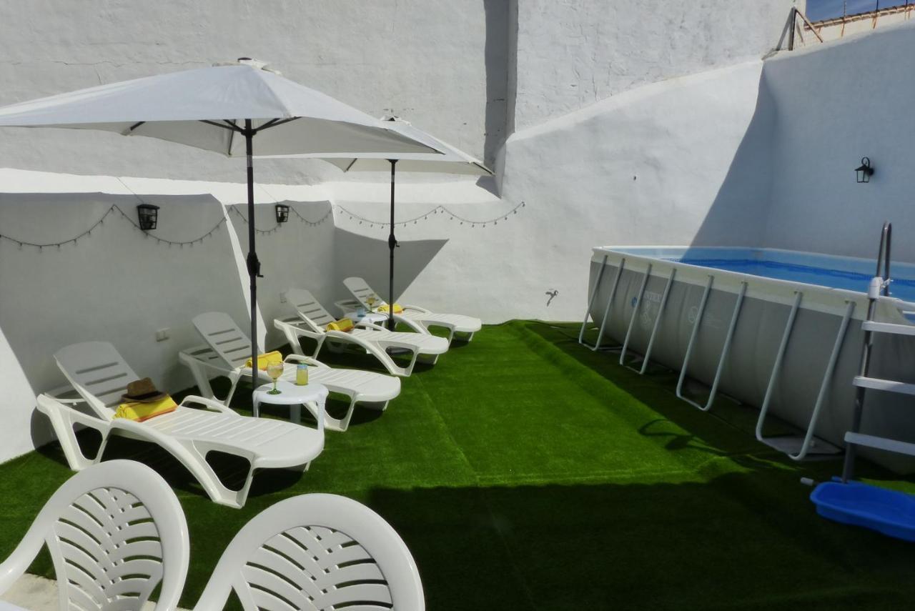 Benalmadena Pueblo - Casa Josefita, Patio With Private Pool-Piscina Privada Y Solarium Villa Exterior photo